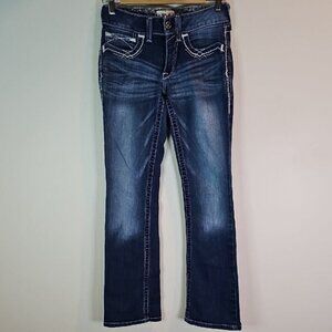 Ariat Women's Boot Cut Jeans - Dark Blue